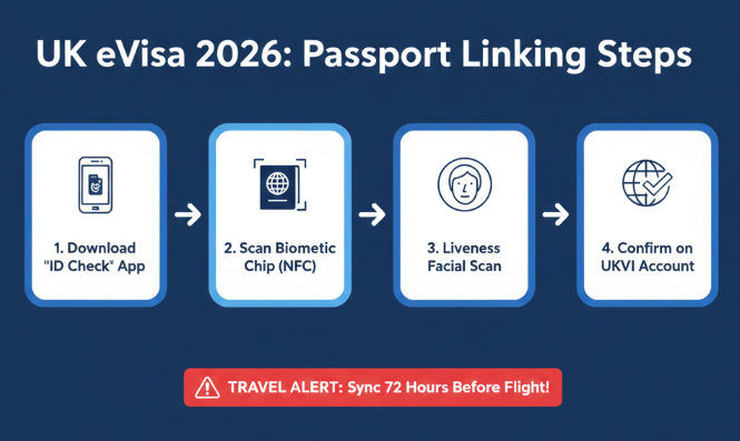UK eVisa 2026 Linking Passport Guide