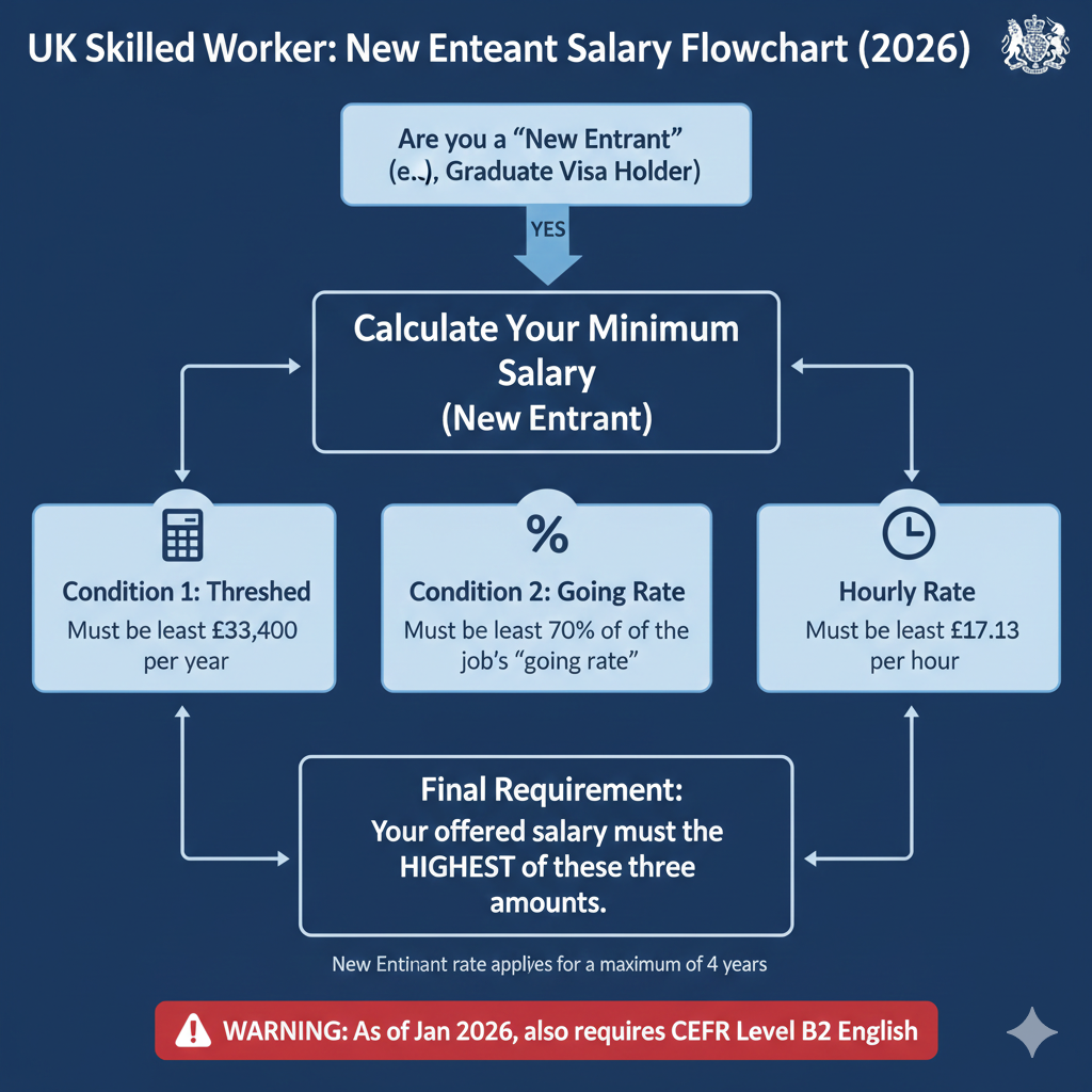 Comparison table of Graduate and Skilled Worker Visa benefits 2026